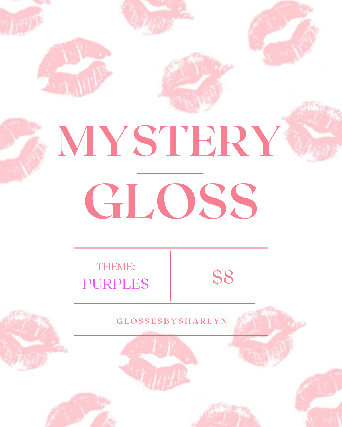 Mystery Gloss Bags