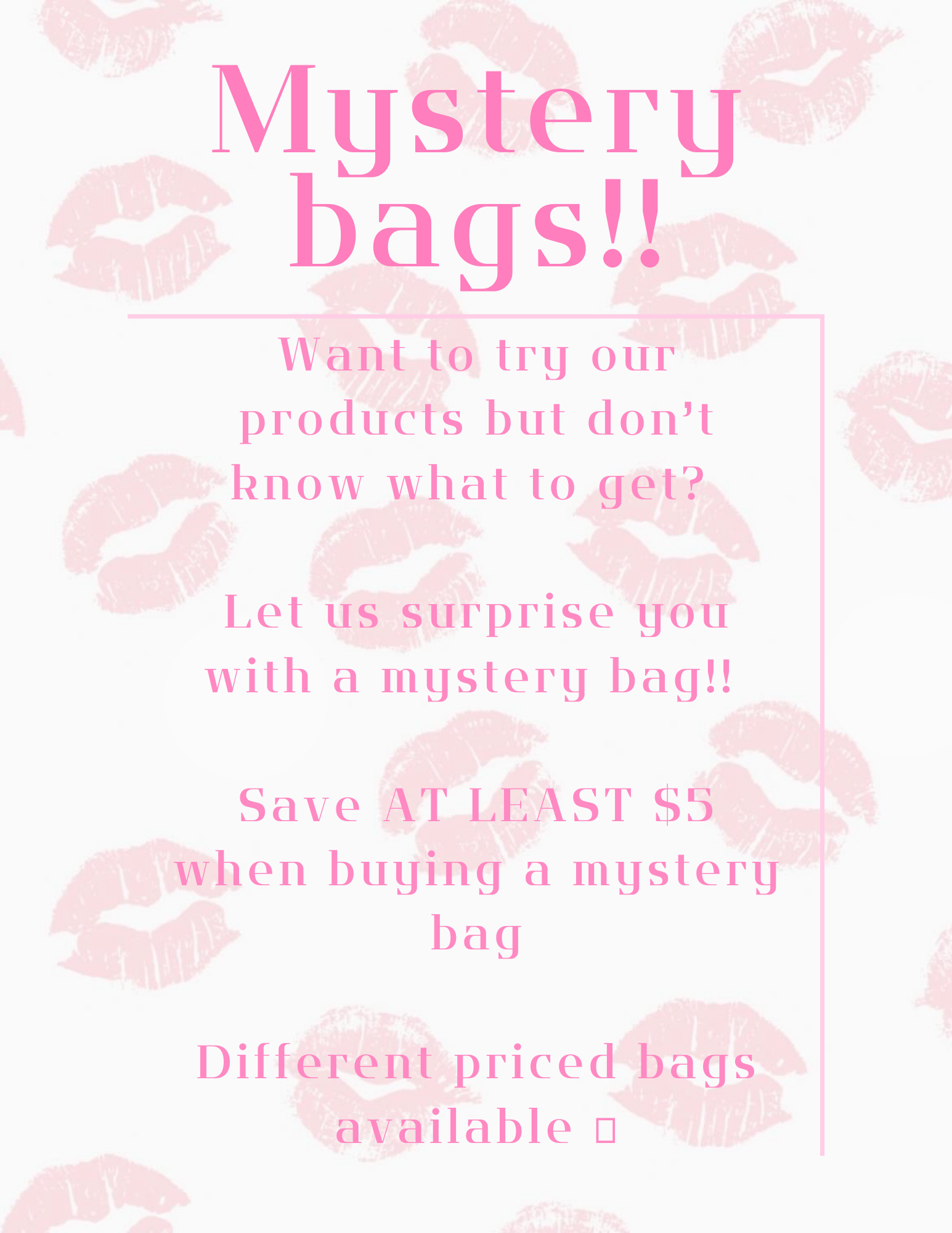 Mystery Bags  image 0