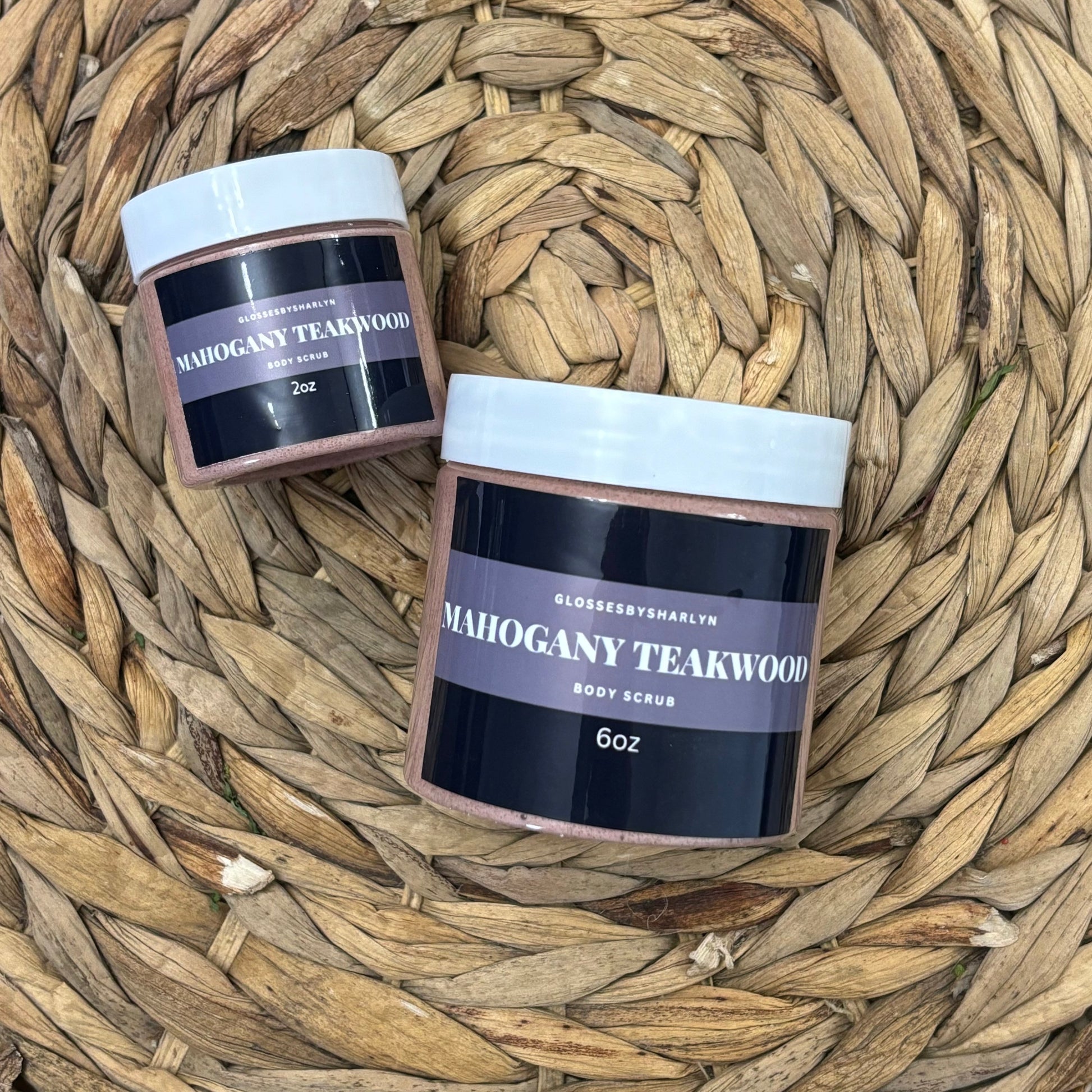 Mahogany Teakwood Body Scrub image 0