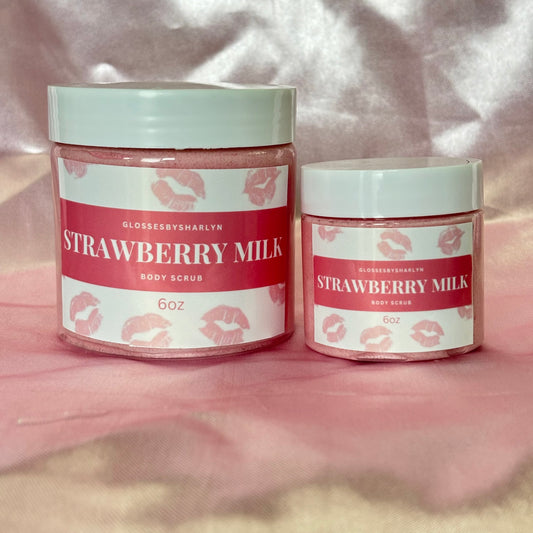 Strawberry Milk Body Scrub image 0