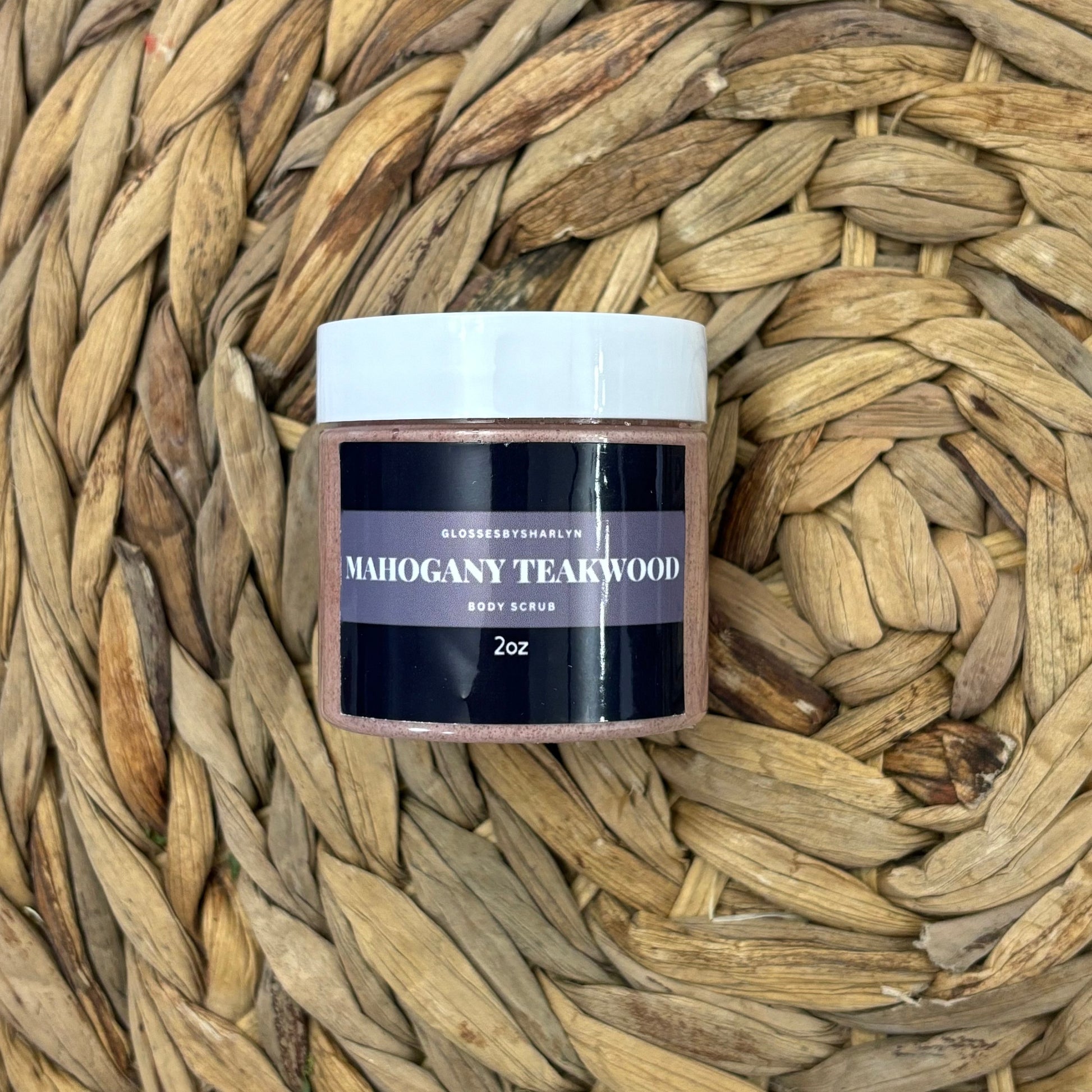 Mahogany Teakwood Body Scrub image 2